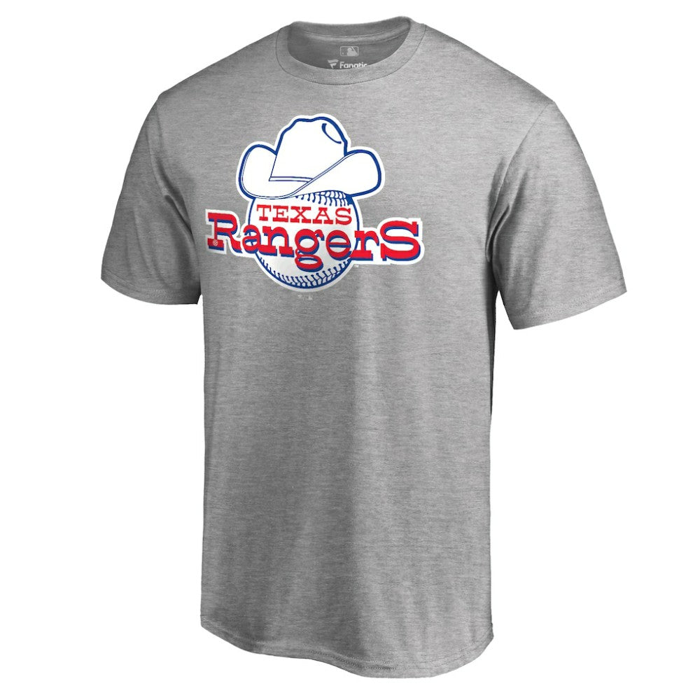 Ash Texas Rangers Cooperstown Collection Forbes T-Shirt