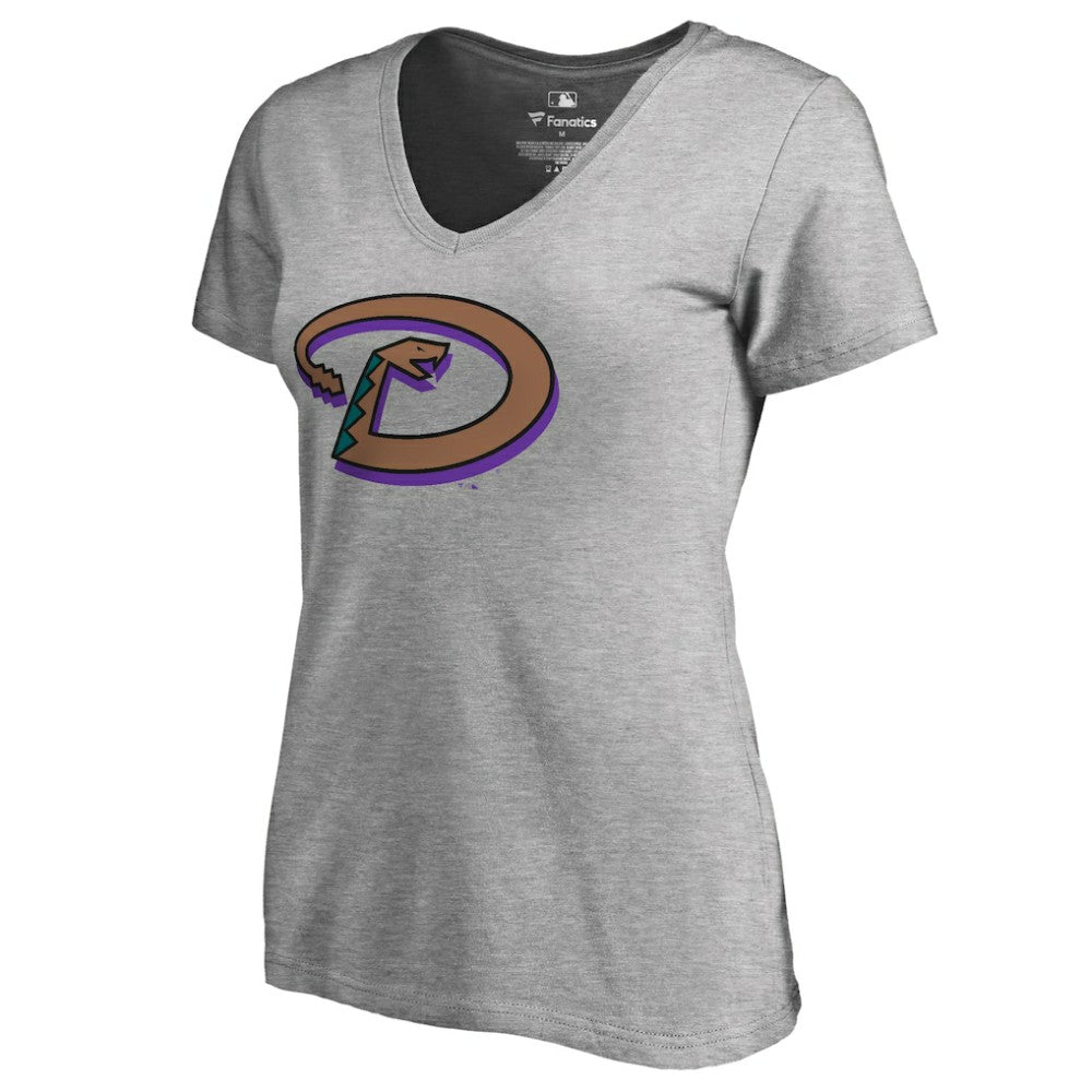 Ash Arizona Diamondbacks Women's Cooperstown Collection Forbes T-Shirt