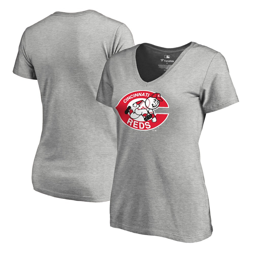 Ash Cincinnati Reds Women's Cooperstown Collection Forbes T-Shirt