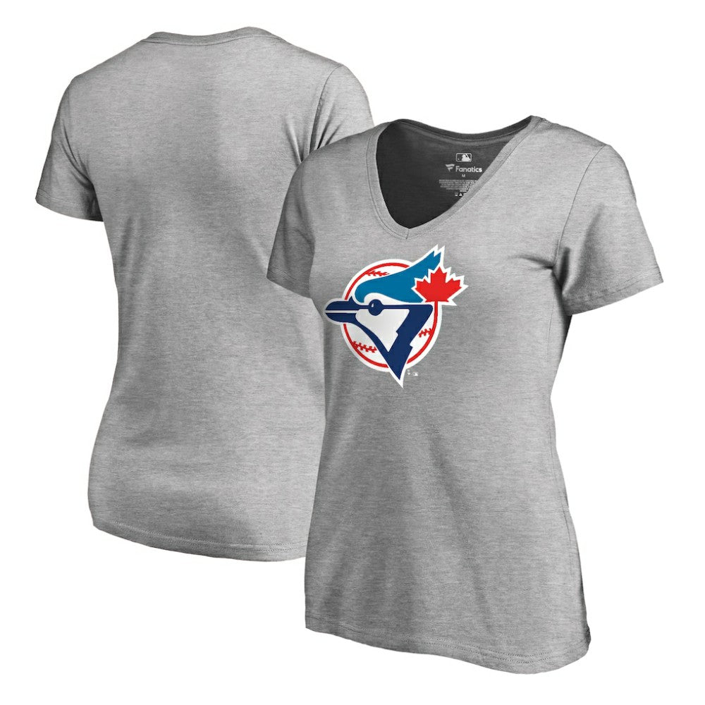 Ash Toronto Blue Jays Women's Cooperstown Collection Forbes T-Shirt