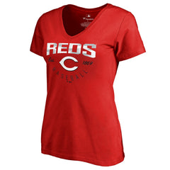 Red Cincinnati Reds Women's Live For It T-Shirt