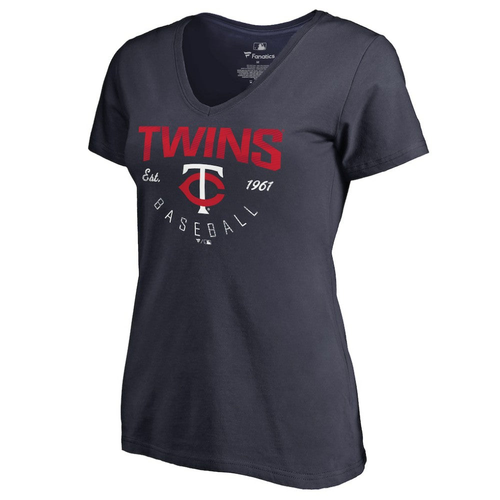 Navy Minnesota Twins Women's Live For It T-Shirt