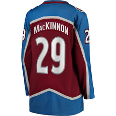 NHL Nathan MacKinnon Colorado Avalanche Fanatics Women's Home Breakaway Jersey