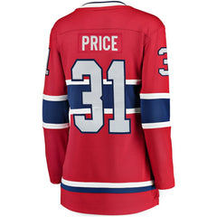 NHL Carey Price Montreal Canadiens Fanatics Women's Home Breakaway Jersey