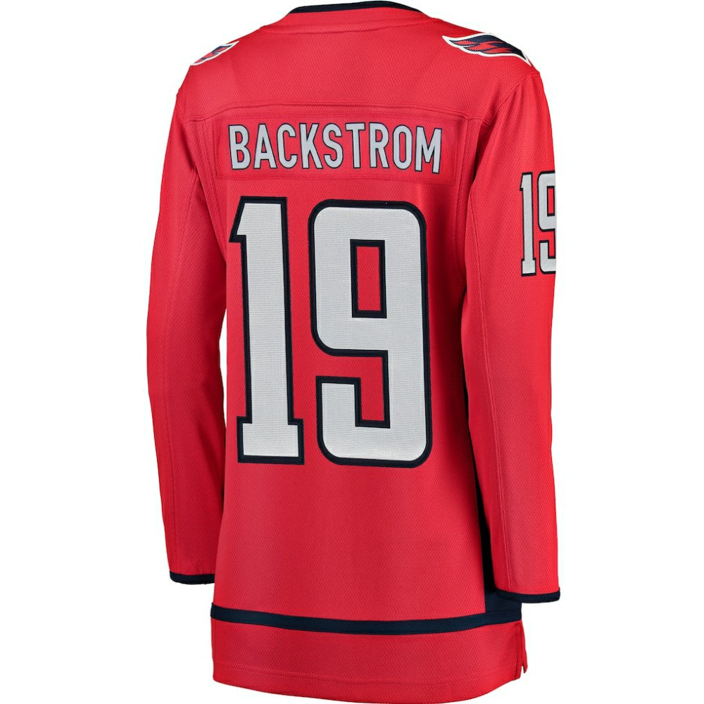 NHL Nicklas Backstrom Washington Capitals Fanatics Women's Home Breakaway Jersey