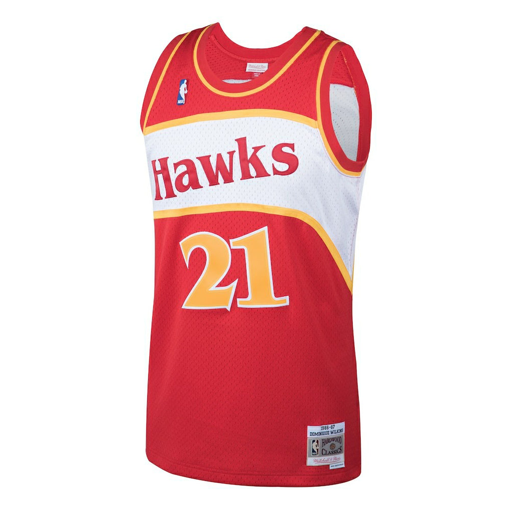 Mitchell & Ness Dominique Wilkins Atlanta Hawks 1986/87 Hardwood Classics Swingman Jersey