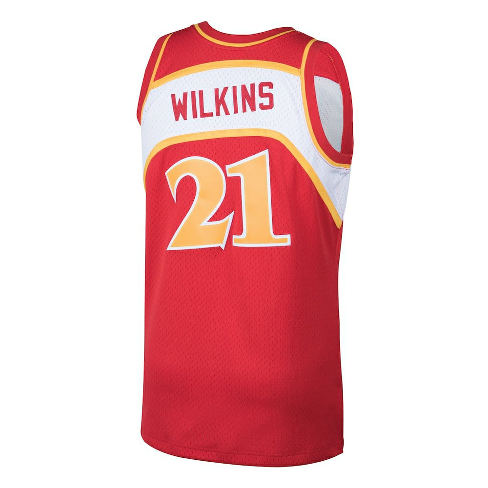 Mitchell & Ness Dominique Wilkins Atlanta Hawks 1986/87 Hardwood Classics Swingman Jersey