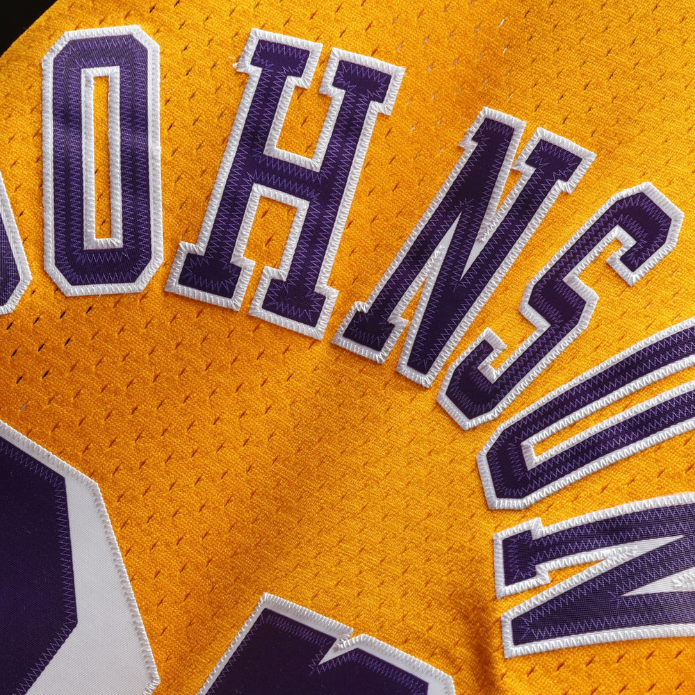 Mitchell & Ness Magic Johnson Los Angeles Lakers 1984/85 Hardwood Classics Swingman Jersey