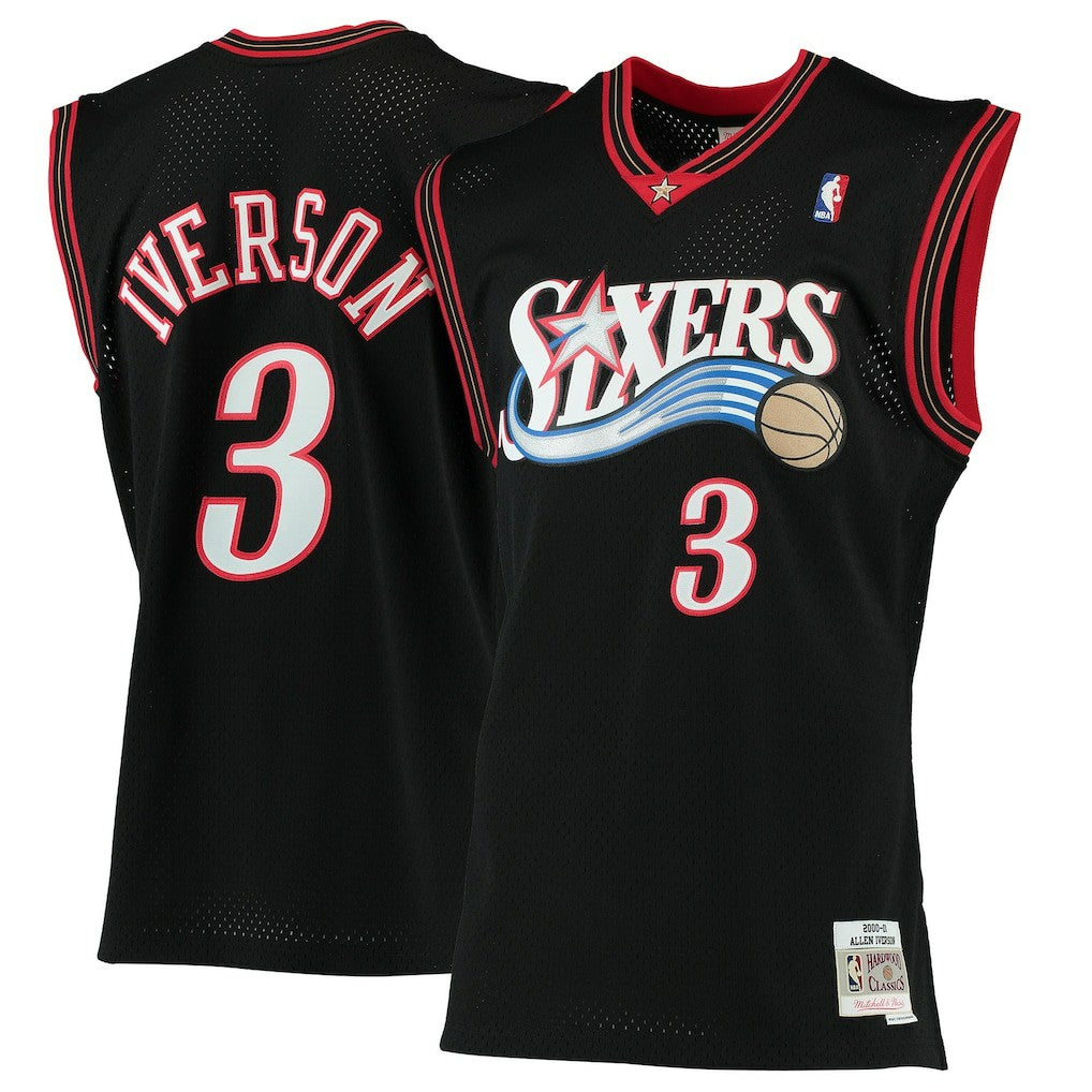 Mitchell & Ness Allen Iverson Philadelphia 76ers 2000/01 Hardwood Classics Swingman Jersey sale