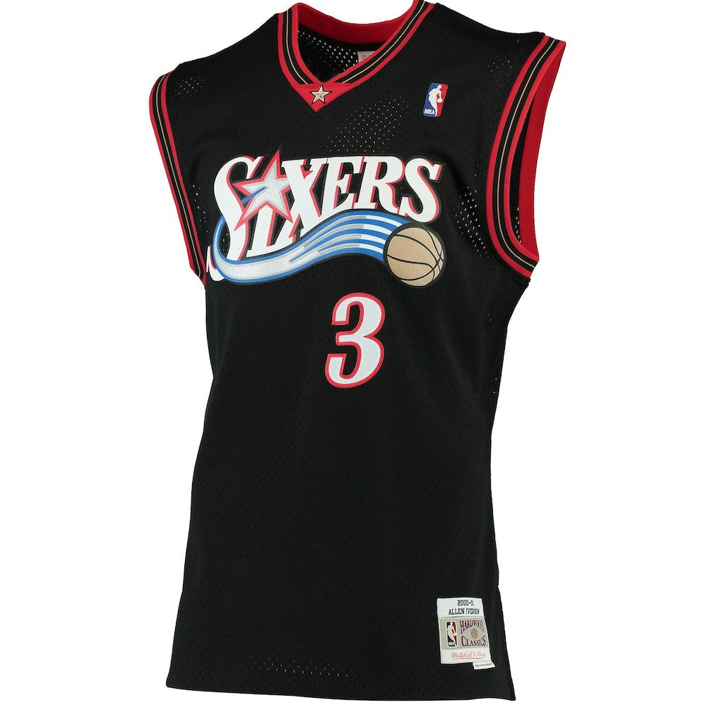 Mitchell & Ness Allen Iverson Philadelphia 76ers 2000/01 Hardwood Classics Swingman Jersey sale