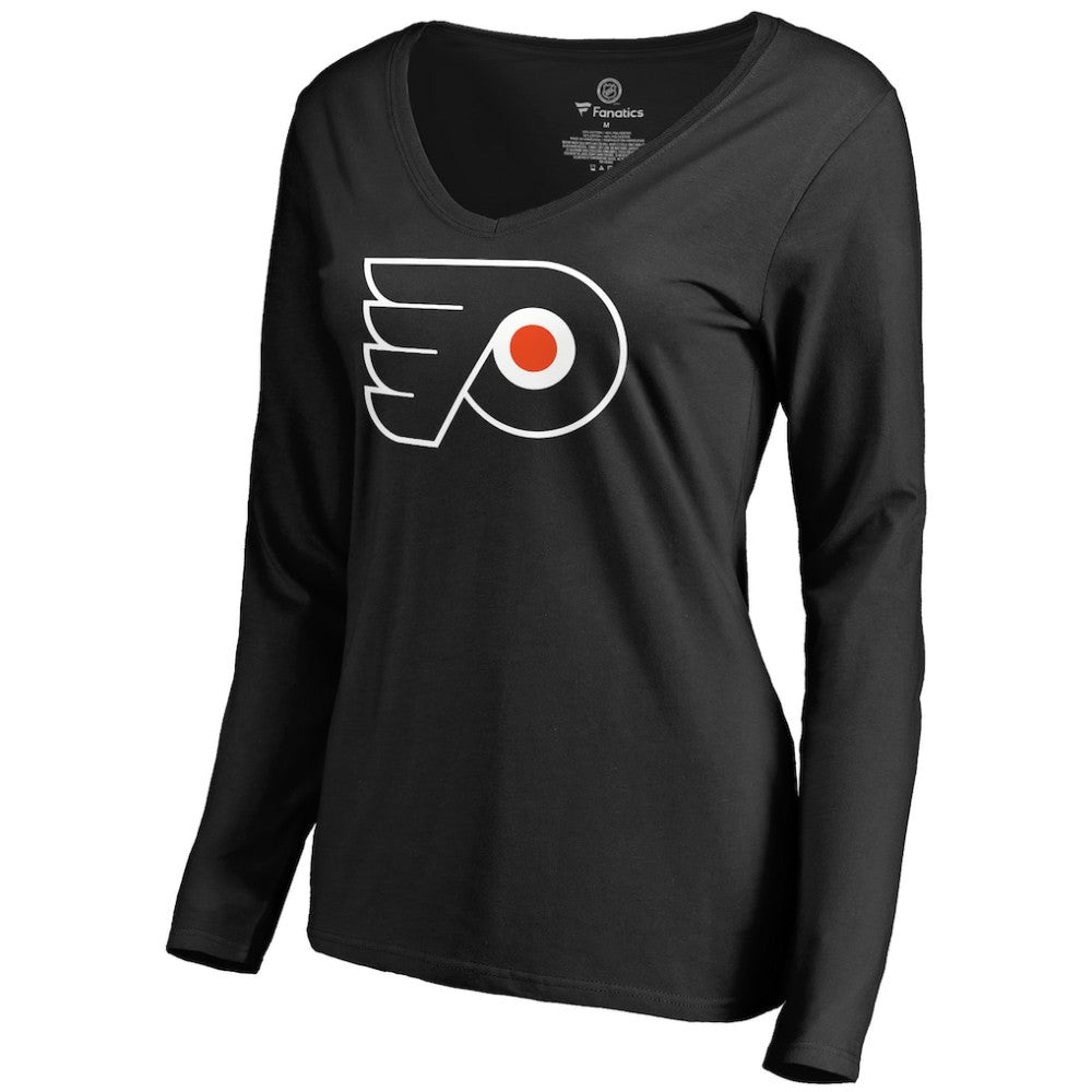 NHL Philadelphia Flyers Women's Primary Logo Long Sleeve T-Shirt