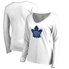 NHL Toronto Maple Leafs Women's Primary Logo Long Sleeve T-Shirt