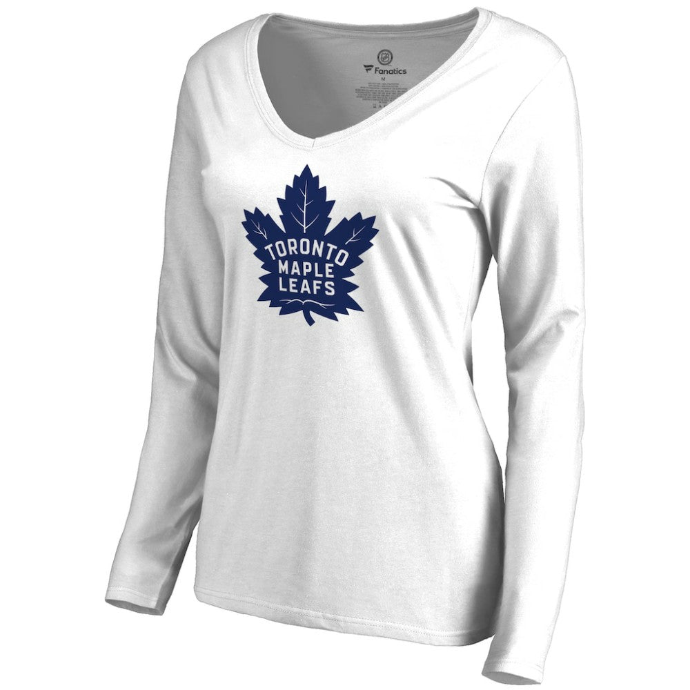 NHL Toronto Maple Leafs Women's Primary Logo Long Sleeve T-Shirt