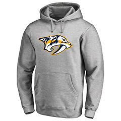 NHL Nashville Predators Primary Team Logo Fleece Fitted Pullover Hoodie