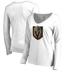 NHL Vegas Golden Knights Women's Primary Team Logo Long Sleeve T-Shirt