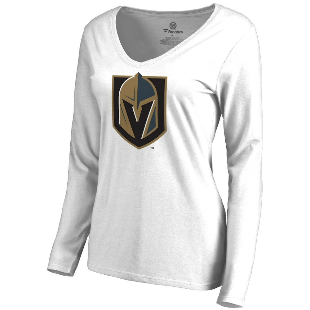 NHL Vegas Golden Knights Women's Primary Team Logo Long Sleeve T-Shirt