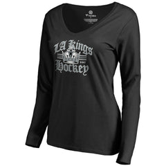 NHL Los Angeles Kings Women's Hometown Collection The Crown Long Sleeve T-Shirt