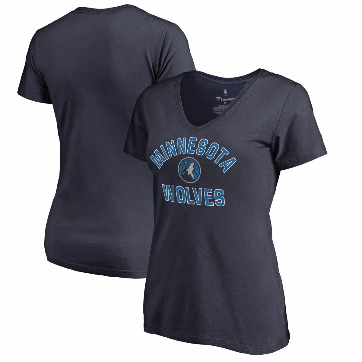 Minnesota Timberwolves Women's Overtime V-Neck T-Shirt