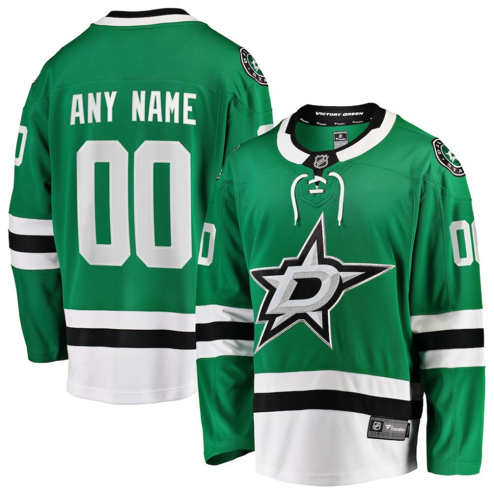 NHL Dallas Stars Fanatics Home Breakaway Custom Jersey