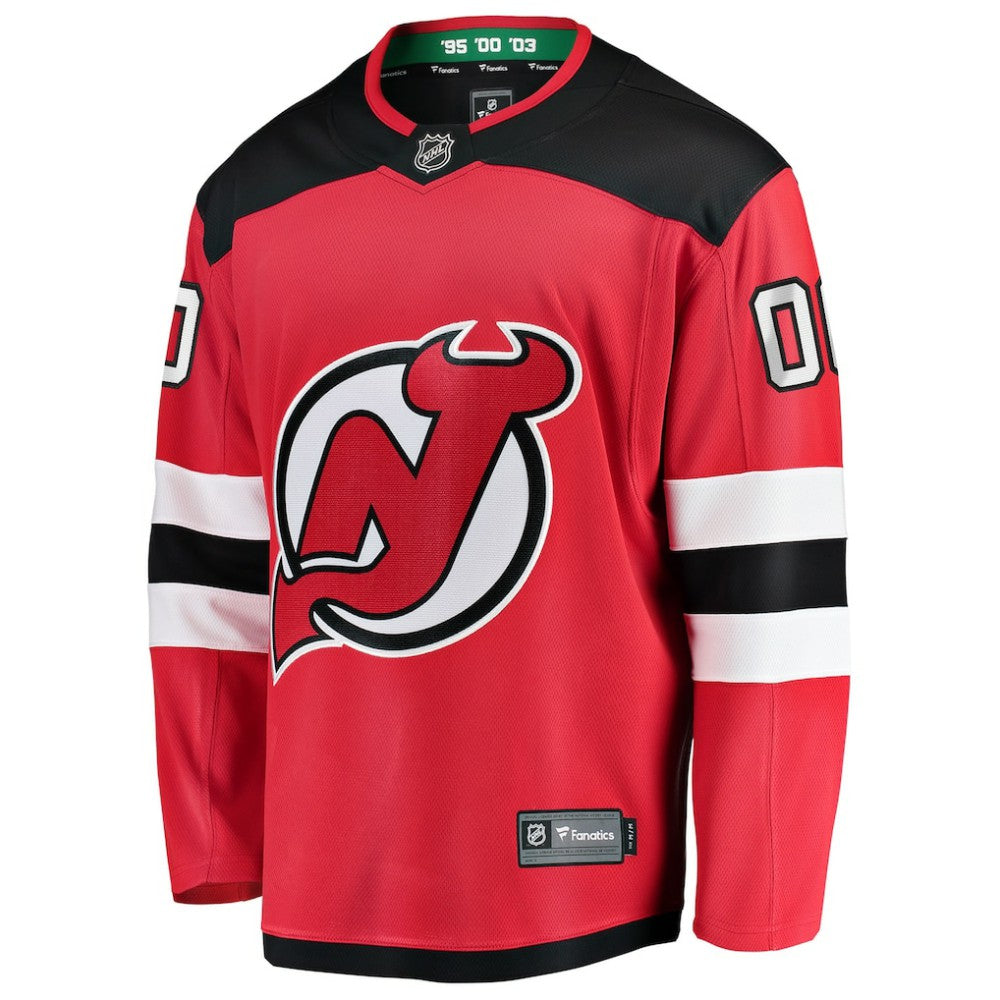 NHL New Jersey Devils Fanatics Home Breakaway Custom Jersey