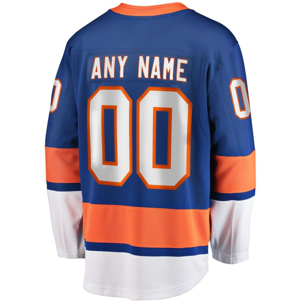 NHL New York Islanders Fanatics Home Breakaway Custom Jersey