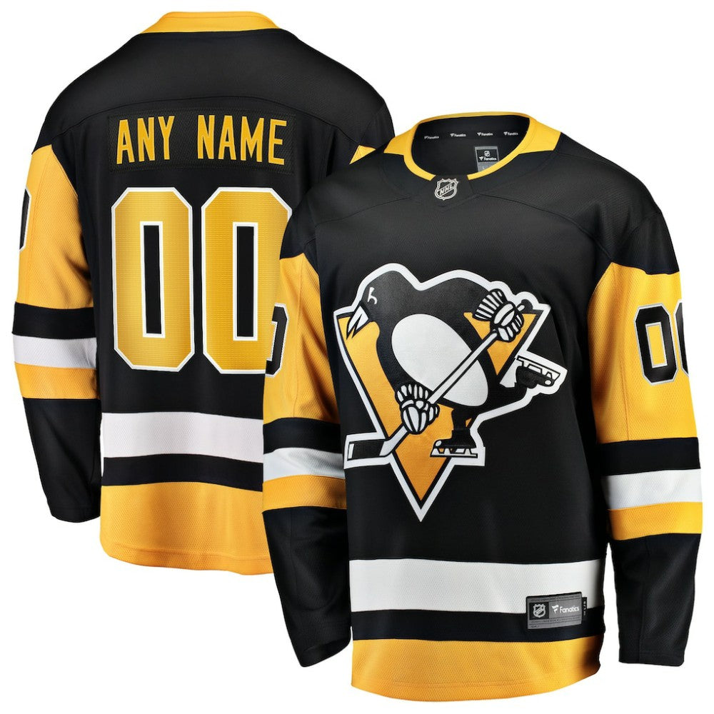 NHL Pittsburgh Penguins Fanatics Home Breakaway Custom Jersey