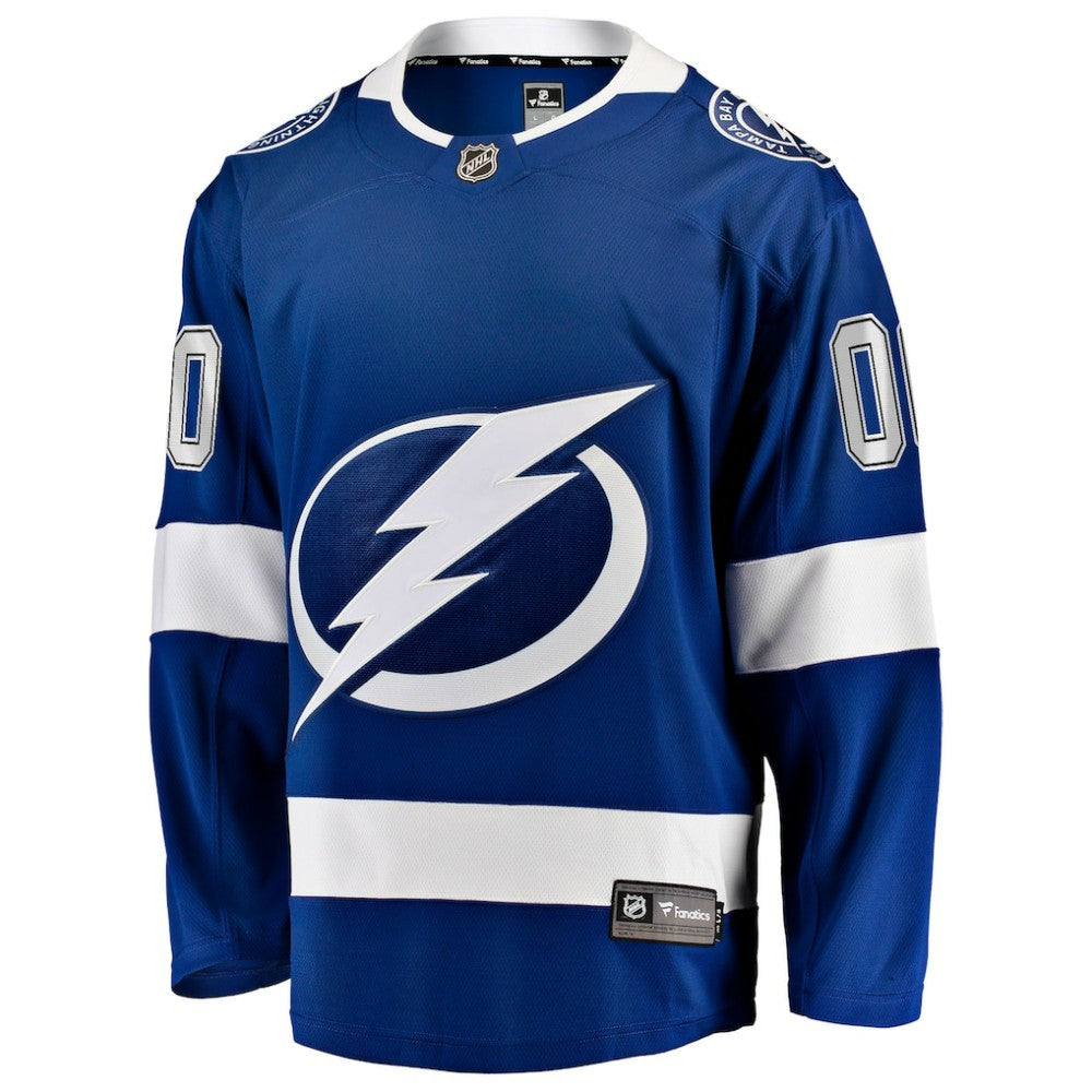 NHL Tampa Bay Lightning Fanatics Home Breakaway Custom Jersey