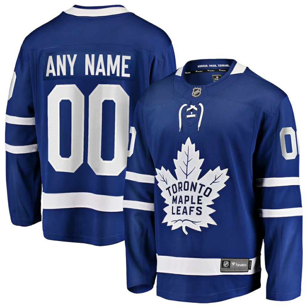 NHL Toronto Maple Leafs Fanatics Home Breakaway Custom Jersey