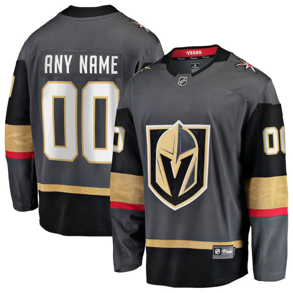 NHL Vegas Golden Knights Fanatics Alternate Breakaway Custom Jersey