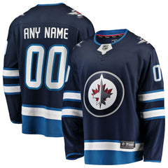 NHL Winnipeg Jets Fanatics Home Breakaway Custom Jersey