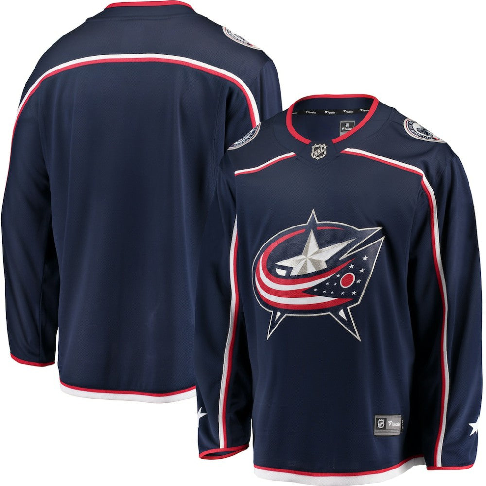 NHL Columbus Blue Jackets Fanatics Breakaway Home Jersey