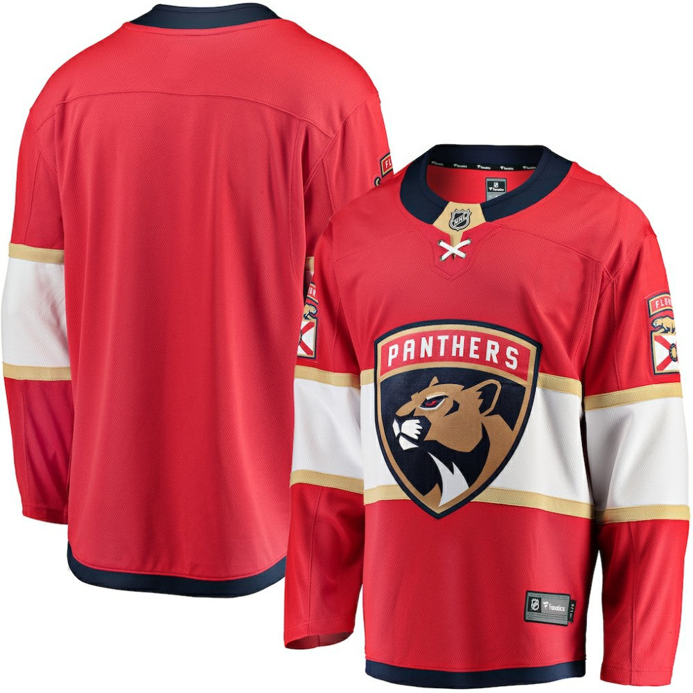 NHL Florida Panthers Fanatics Breakaway Home Jersey