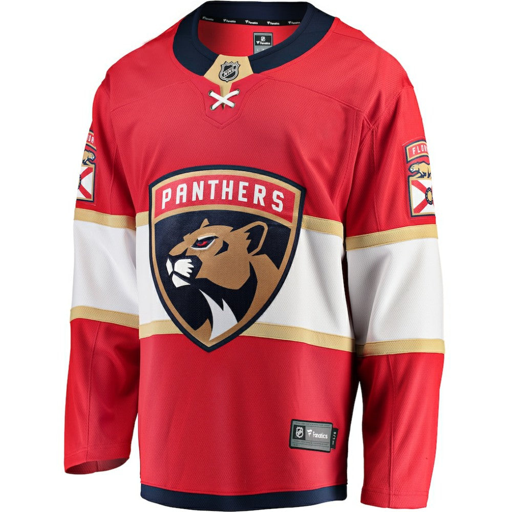 NHL Florida Panthers Fanatics Breakaway Home Jersey