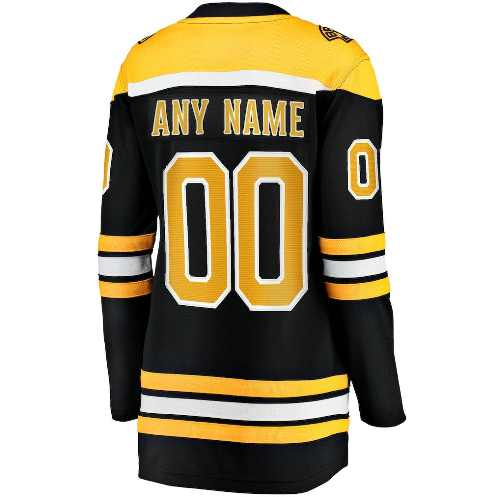 NHL Boston Bruins Fanatics Women's Home Breakaway Custom Jersey