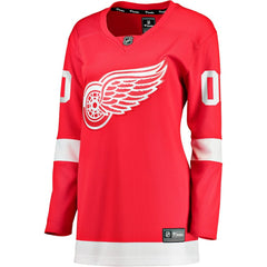 NHL Detroit Red Wings Fanatics Women's Home Breakaway Custom Jersey