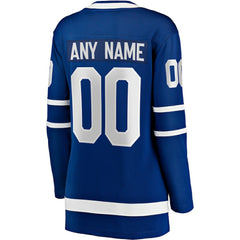 NHL Toronto Maple Leafs Fanatics Women's Home Breakaway Custom Jersey
