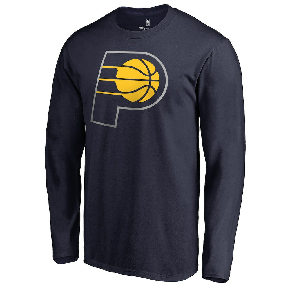 Indiana Pacers Primary Logo Long Sleeve T-Shirt