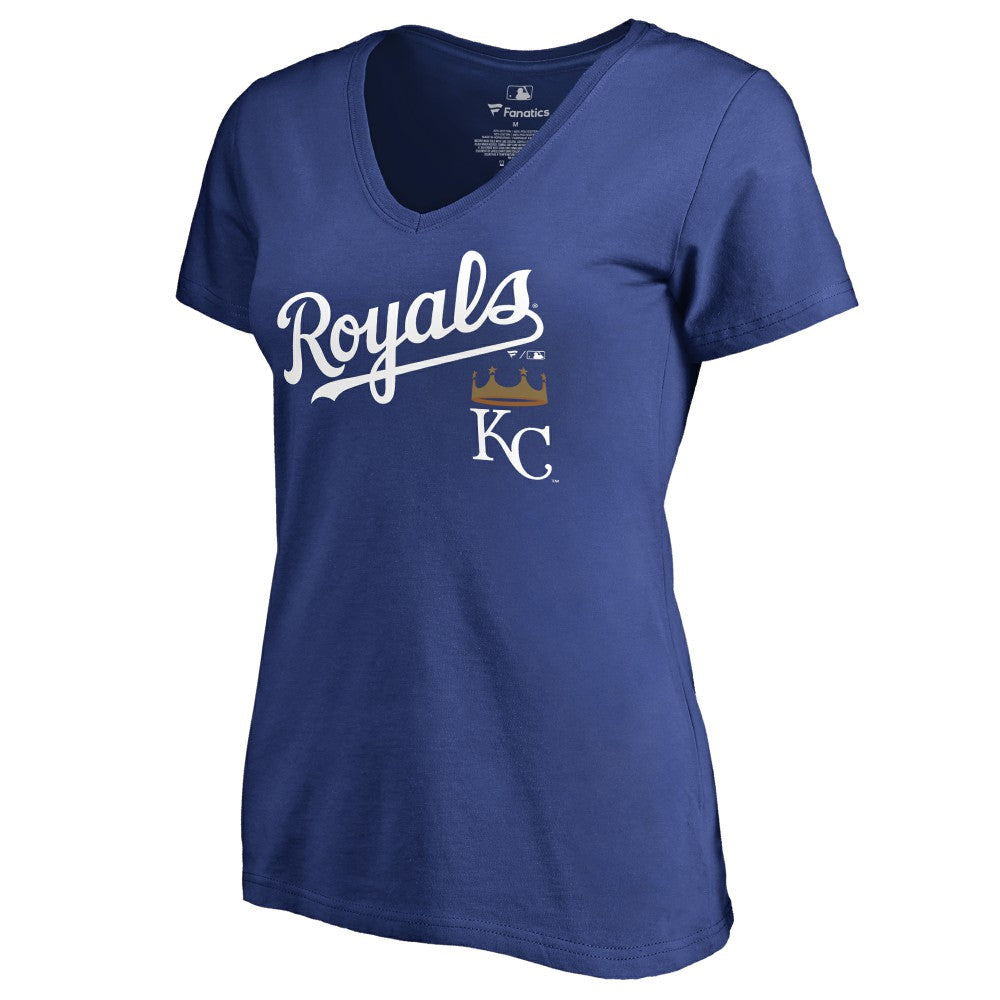 Royal Kansas City Royals Women's Team Lockup T-Shirt