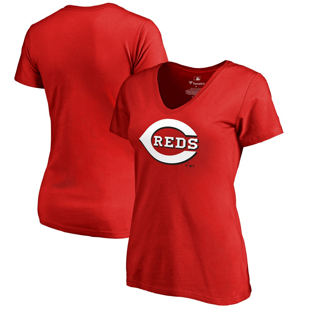 Red Cincinnati Reds Women's Team Wordmark T-Shirt