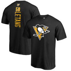 NHL Kris Letang Pittsburgh Penguins Backer T-Shirt