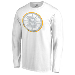 NHL Boston Bruins White Out Long Sleeve T-Shirt