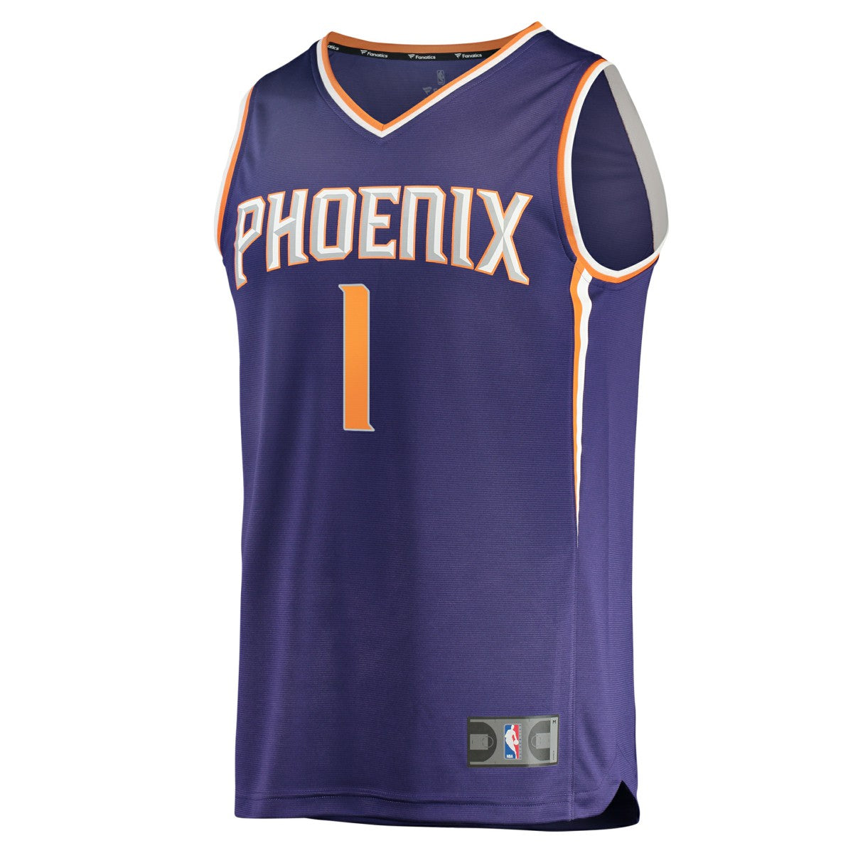 Fanatics Devin Booker Phoenix Suns Fast Break Replica Jersey Purple