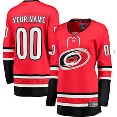 NHL Carolina Hurricanes Fanatics Women's Alternate Breakaway Custom Jersey
