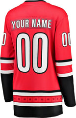NHL Carolina Hurricanes Fanatics Women's Alternate Breakaway Custom Jersey