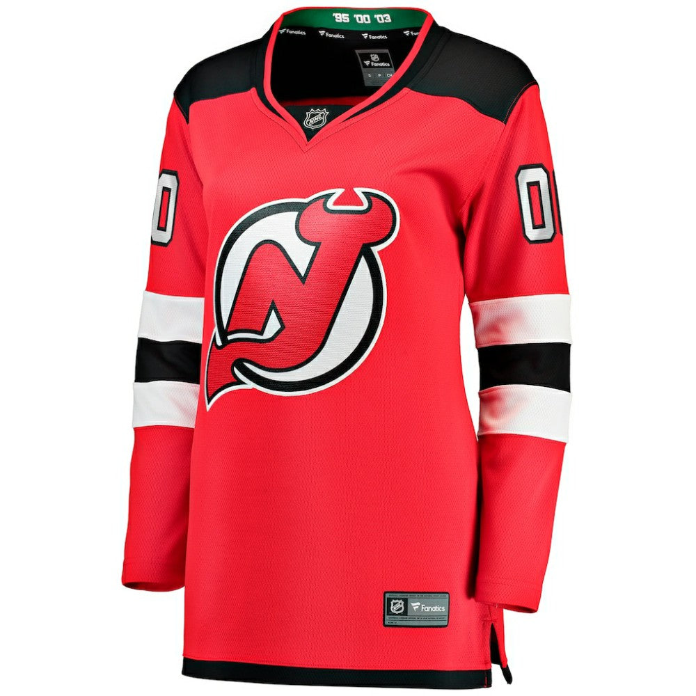 NHL New Jersey Devils Fanatics Women's Home Breakaway Custom Jersey