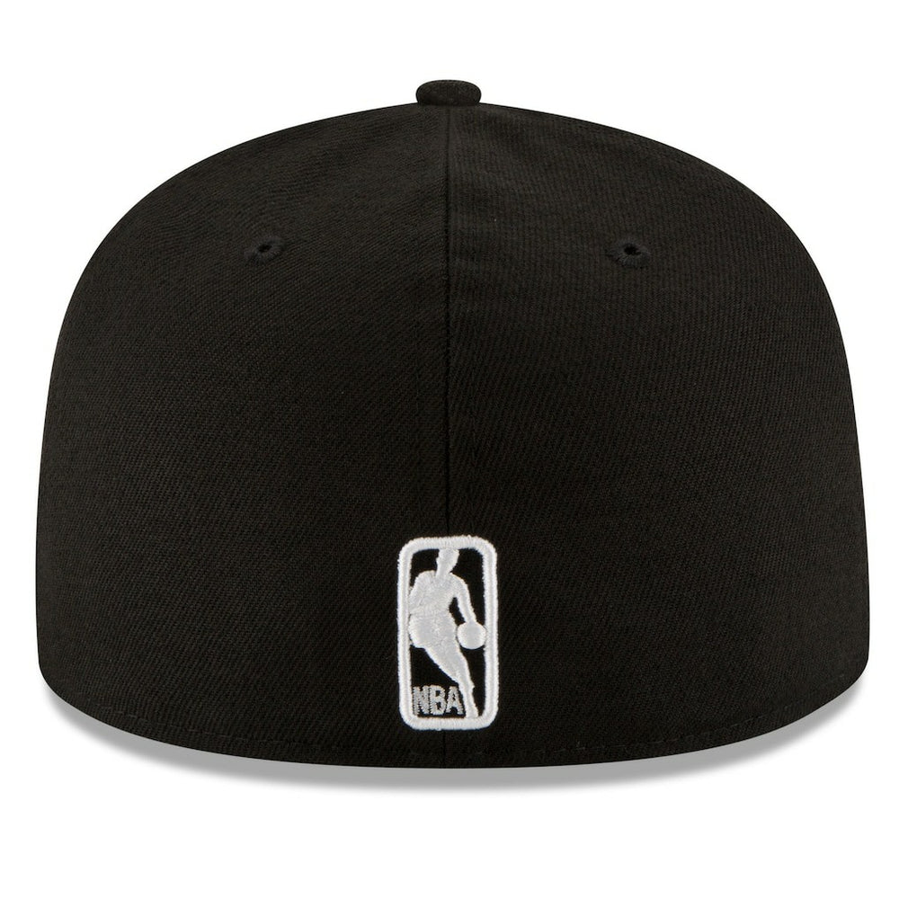New Era Boston Celtics Black & White Logo 59FIFTY Fitted Hat