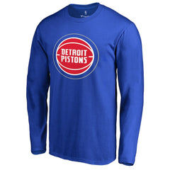 Detroit Pistons Primary Logo 2 Long Sleeve T-Shirt sale