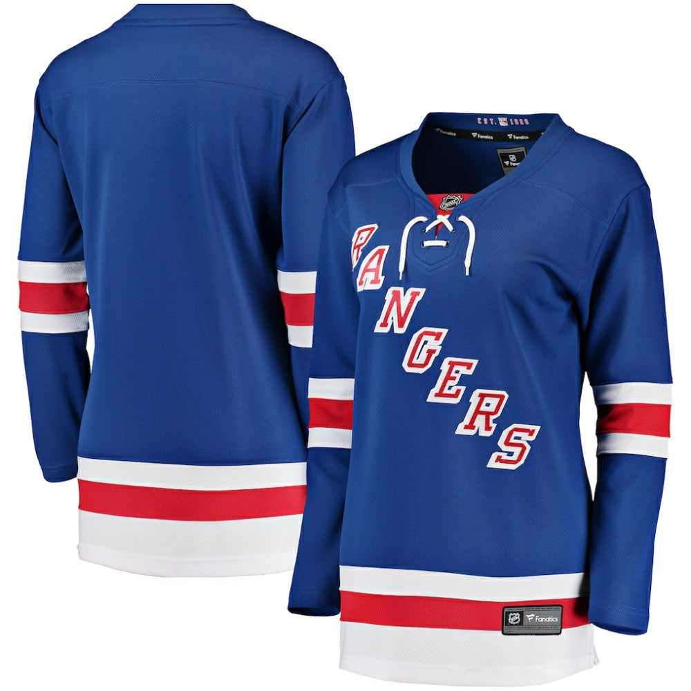 NHL New York Rangers Fanatics Women's Home Breakaway Jersey