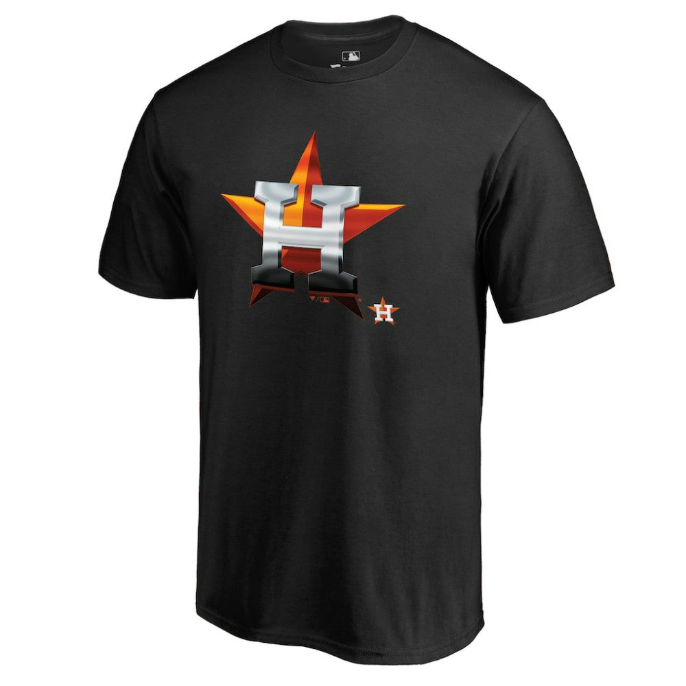 Black Houston Astros Midnight Mascot T-Shirt