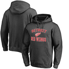 NHL Detroit Red Wings Victory Arch Team Fitted Pullover Hoodie